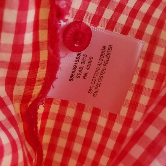 Basic Edition Women Plus Size Sleeveless Tailored Button down - Picture 5 of 9